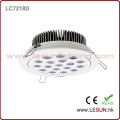 Profession 12X3w a enfoncé le downlight de plafond de LED pour la boutique des montres LC7212k